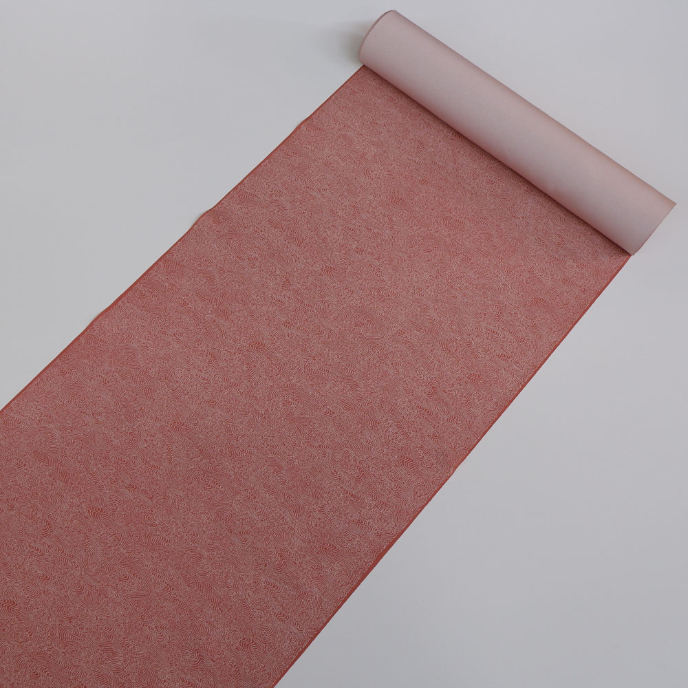 竺仙謹製　江戸小紋万　流水に菊　