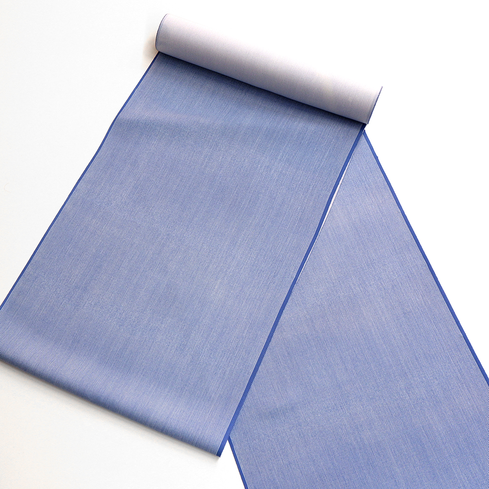 竺仙謹製　江戸小紋　万筋　青　