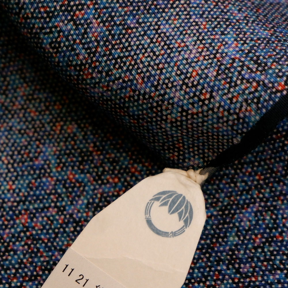 竺仙謹製　江戸小紋万　虫染小紋　