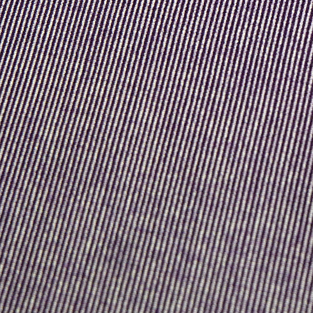 竺仙謹製　江戸小紋万　玉縞　万筋　紫　