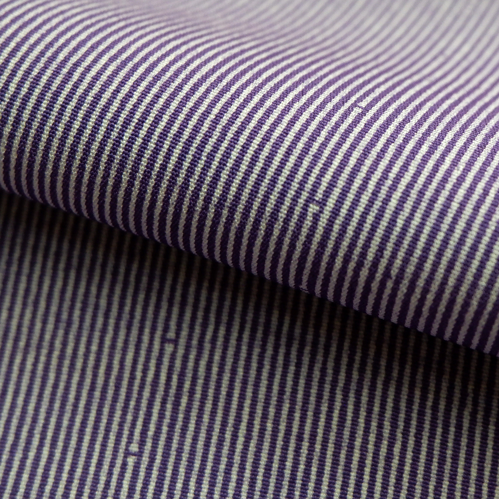 竺仙謹製　江戸小紋万縞柄竹入万筋　