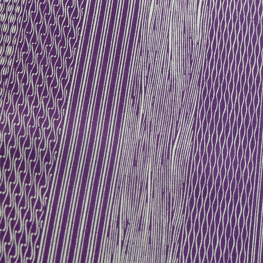 竺仙謹製　江戸小紋万　十二縞　