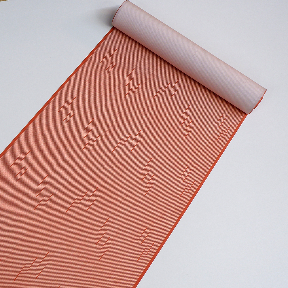 竺仙謹製　江戸小紋万　雨入り万筋　