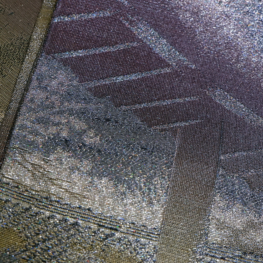 佐波理謹製　本袋帯【屋敷の庭】　