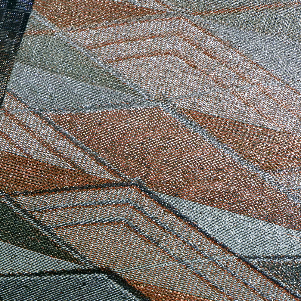 佐波理謹製　袋帯【海山波友】　