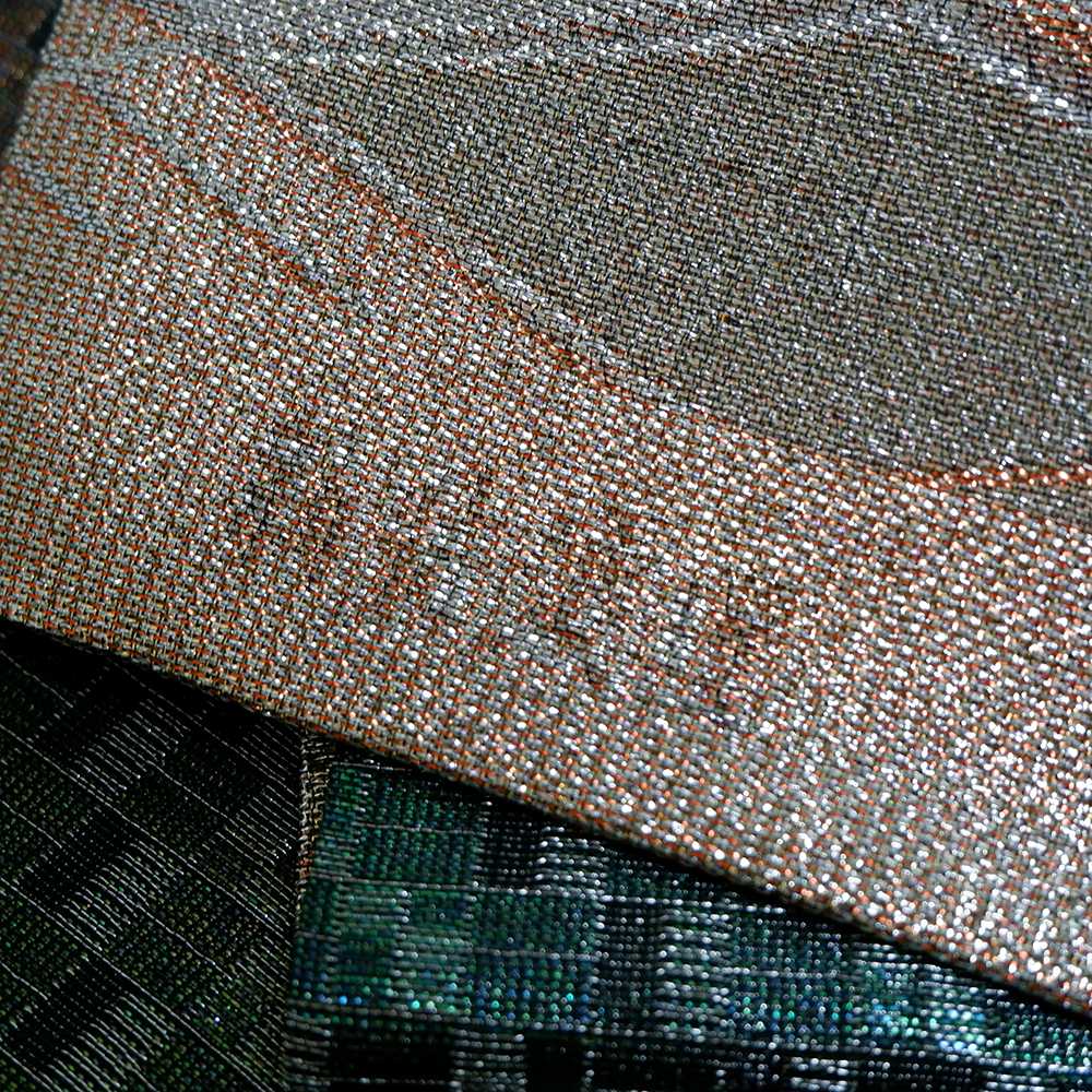 佐波理謹製　袋帯【海山波友】　