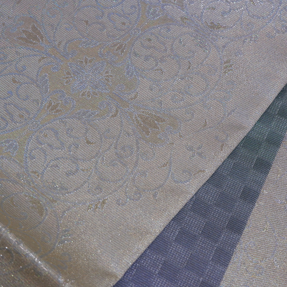 佐波理謹製　袋帯【洋風唐草】　