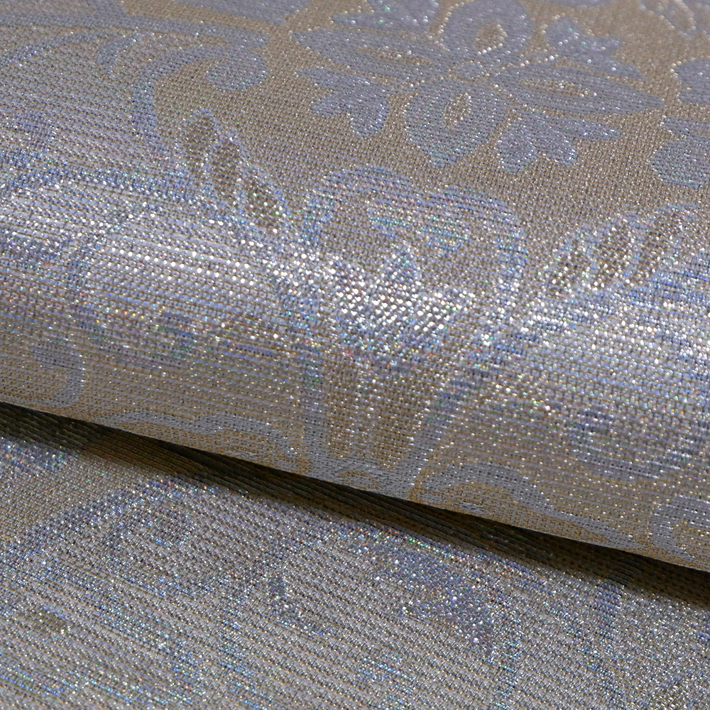 佐波理謹製　袋帯【洋風唐草】　