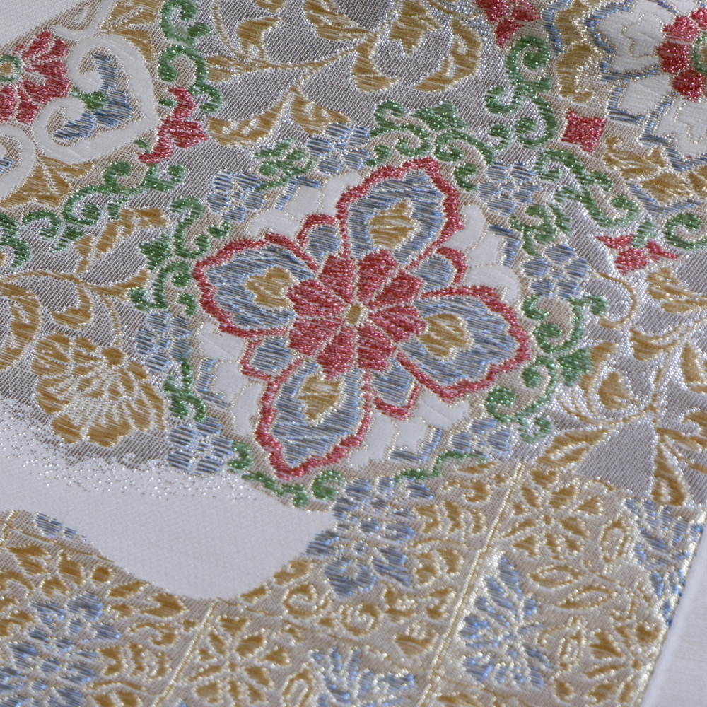 特選　袋帯【山に吉祥文様】　