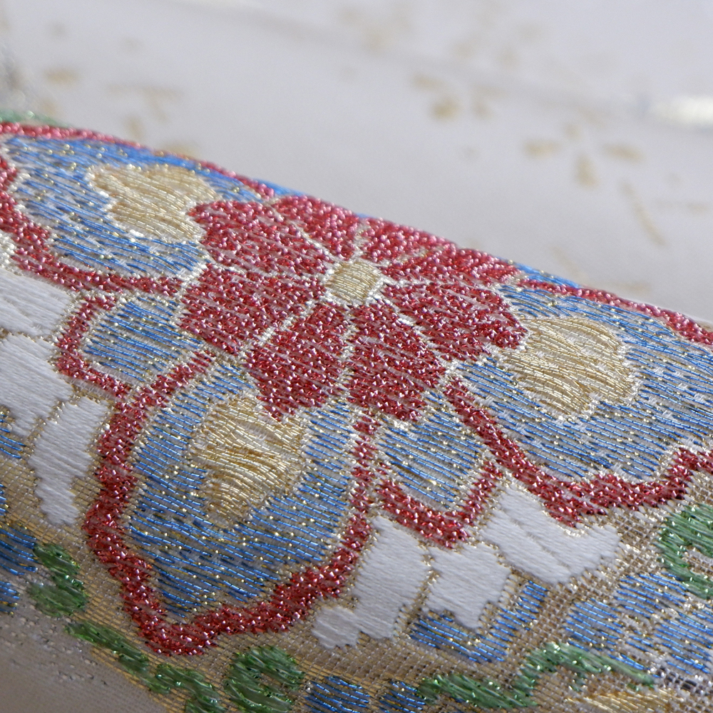 特選　袋帯【山に吉祥文様】　