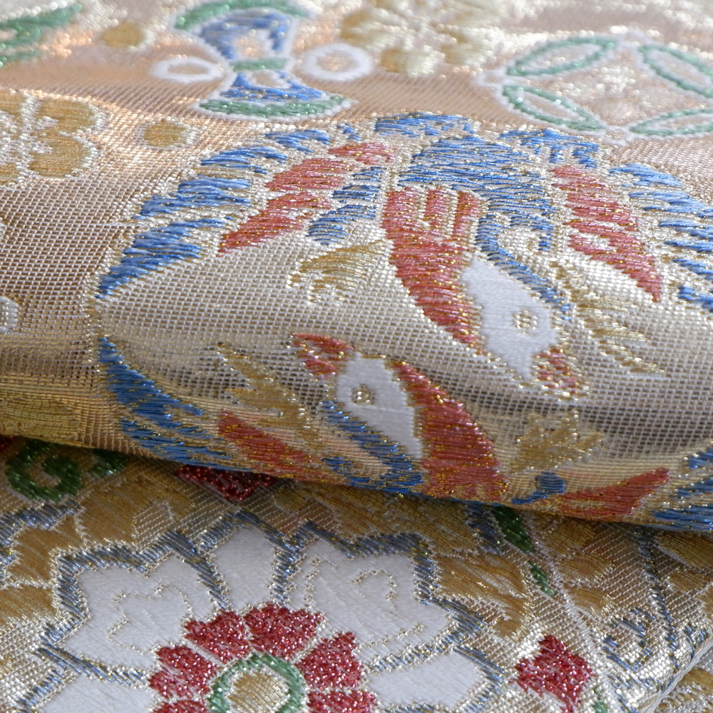 特選　袋帯【山に吉祥文様】　