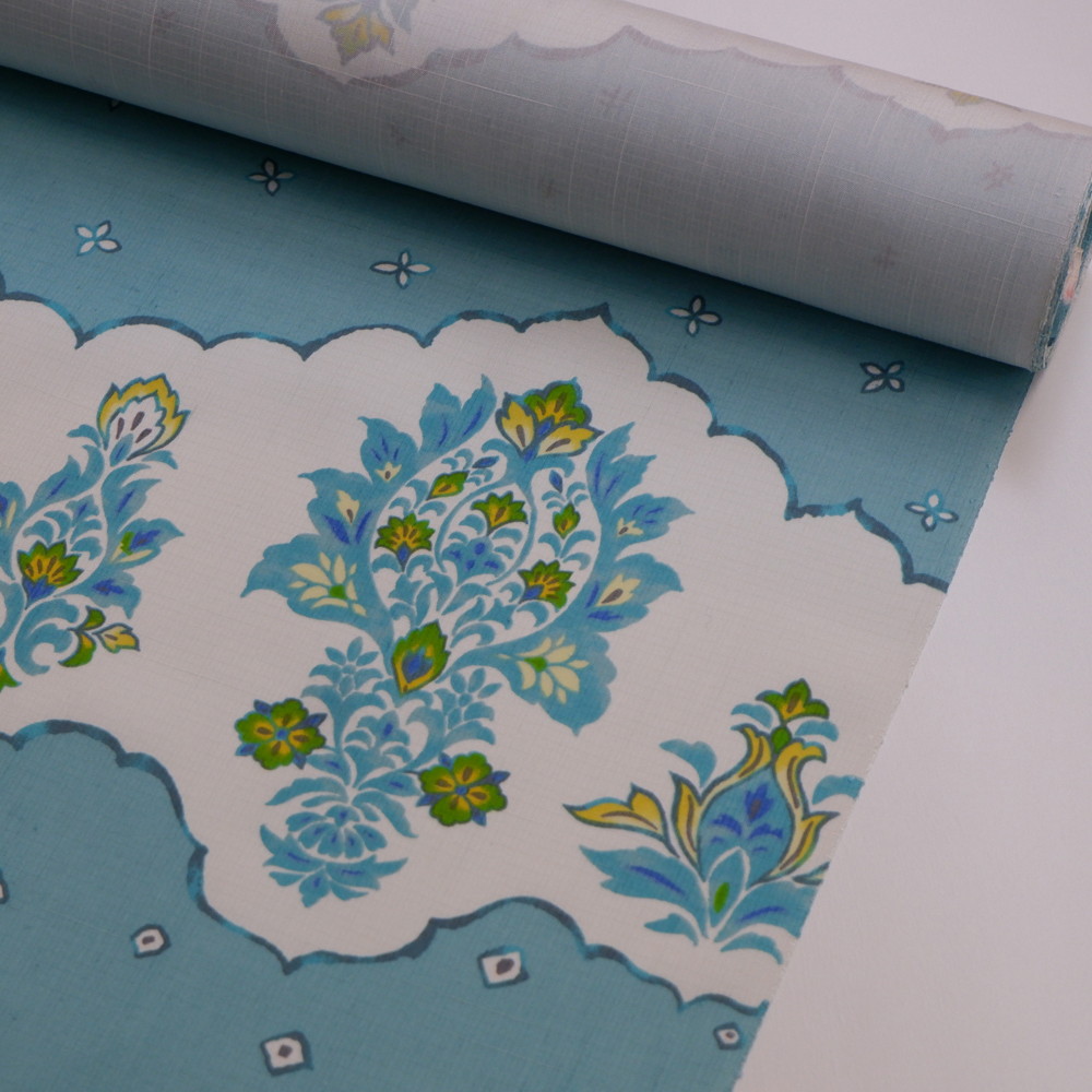 結城紬　着尺反【横段】　