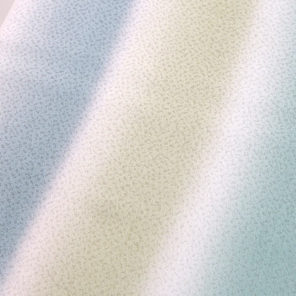 紐の渡敬謹製　正絹帯揚げ【緑】