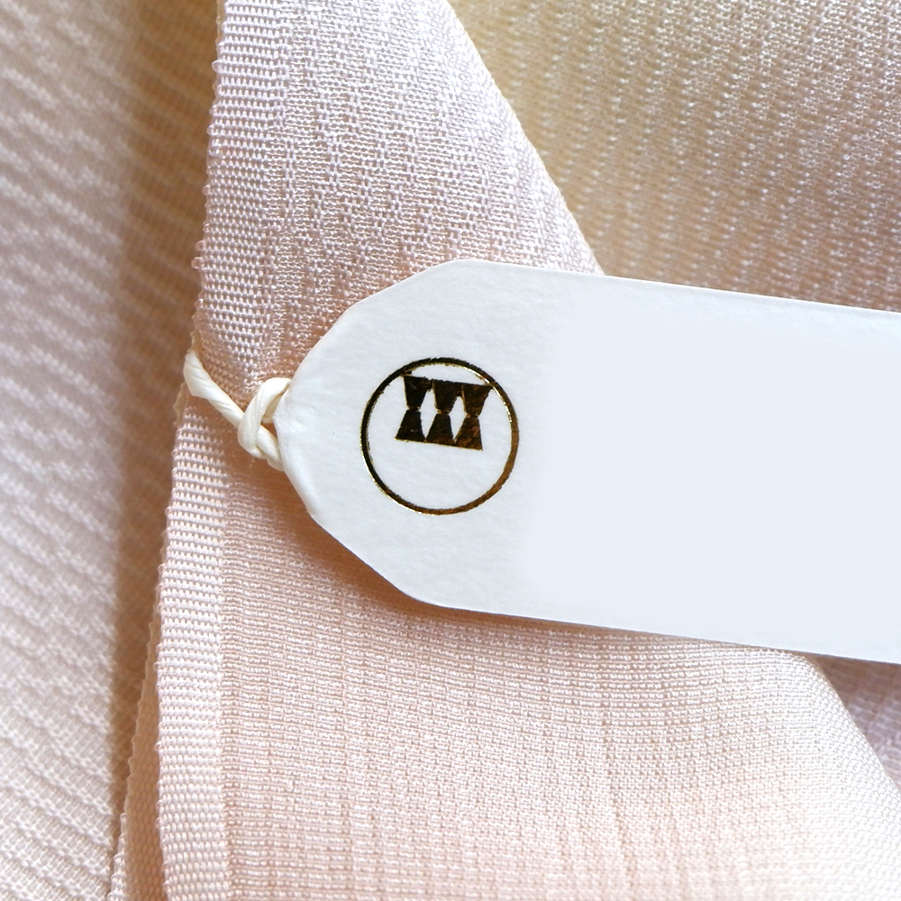 紐の渡敬謹製　正絹帯揚げ【多色ぼかし】