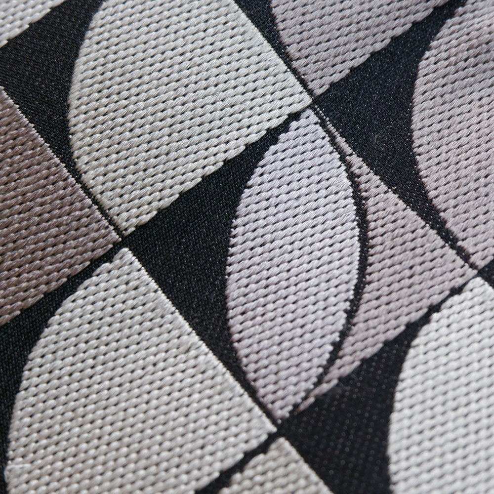 岡文織物謹製　西陣織袋帯【市松】　