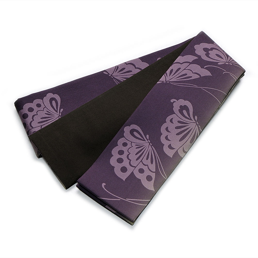 友禅角帯　蝶々柄2点