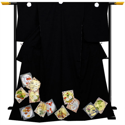 【新着情報】十日町の高級ブランド「吉澤友禅」創作の格式ある黒留袖