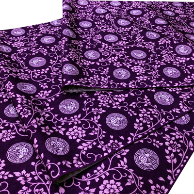 【水曜のお買い得商品】気品のある美しさ、五代目文衛門　伊勢型小紋反