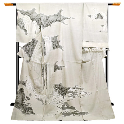 【水曜のお買い得商品】人気のしょうざんが創作した迫力あり訪問着