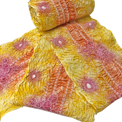 【新着情報】爽やかで可愛らしい色合いの有松絞り浴衣