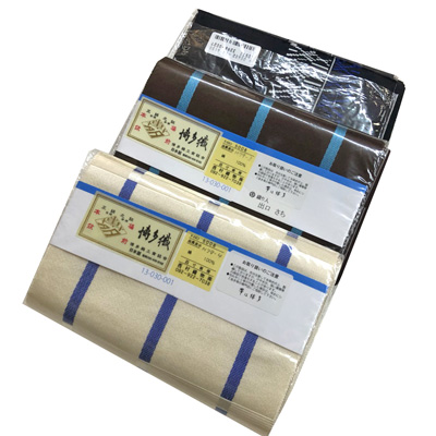 【新着情報】博多織「西村織物」すっきり系な単衣半幅帯が入荷