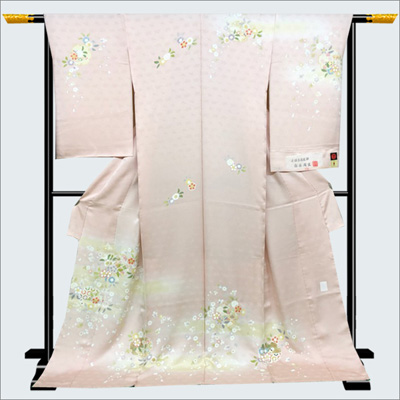 【新着情報】京の名門 白木周正 手描き糸目友禅訪問着が入荷