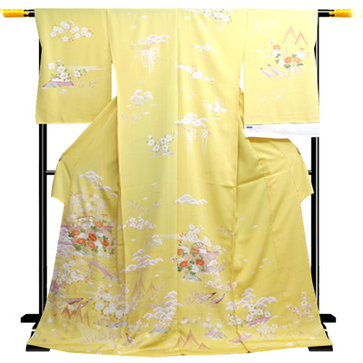 【新着情報】今は無き幻のブランド「染の北川」優しい印象の特選訪問着