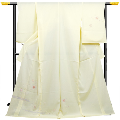 【水曜日のセール】女性をエレガントに魅せてくれる素敵な夏着物、秀美ブランド絽訪問着 【水曜日のセール】女性をエレガントに魅せてくれる素敵な夏着物、秀美ブランド絽訪問着