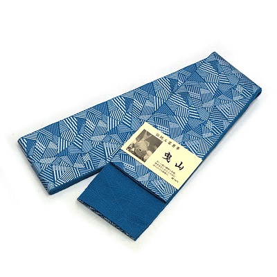 【新着情報】男性のお洒落アイテム！綺麗なブルーの素敵な博多織角帯が新着に登場