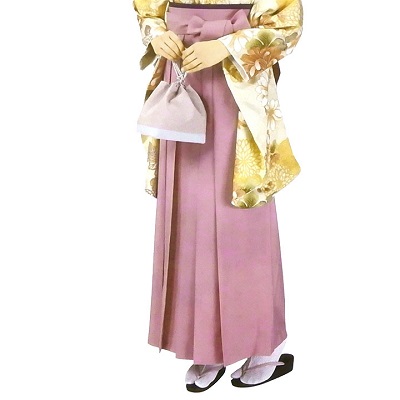 【新着情報】すっきりとした無地袴、各色を取り揃えました