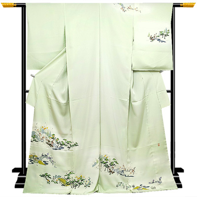 【水曜のお買い得商品】優しい色彩で彩られた上品な訪問着