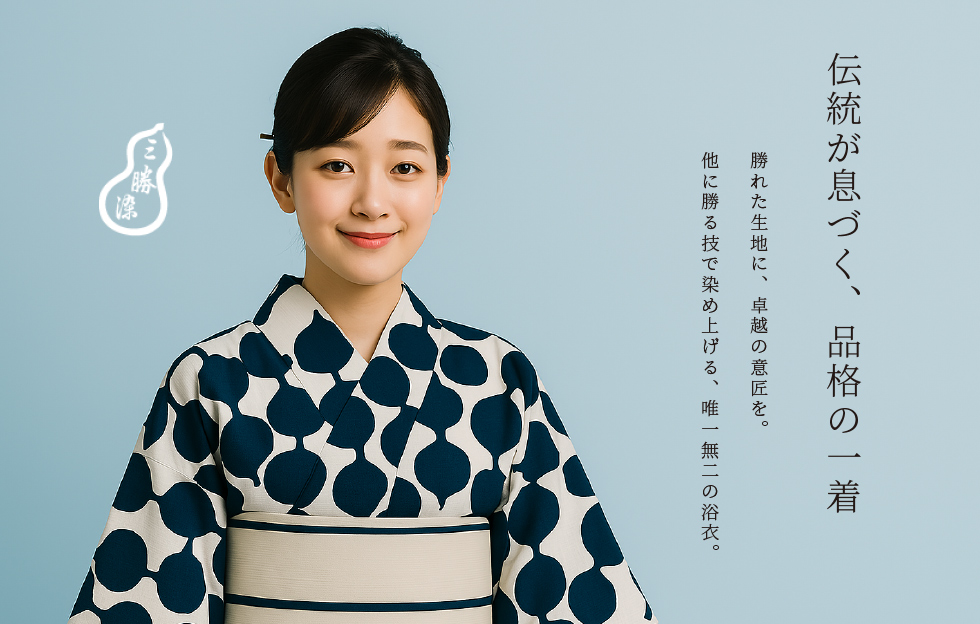 三勝浴衣